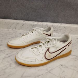 Nike Tiempo Legend 9 Club IC Indoor Soccer Futsal Shoes White Men's US 11.5